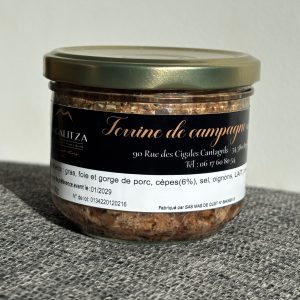 Pâté de campagne aux Cèpes