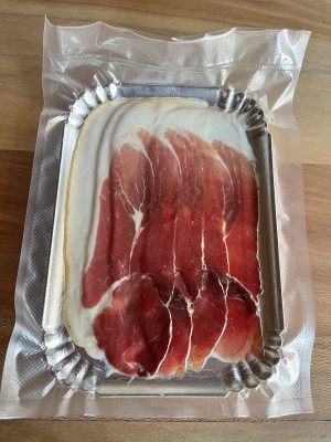 Tranche de jambon cru 18 mois